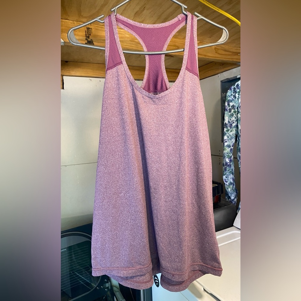 Mauve Athletic Tank Top